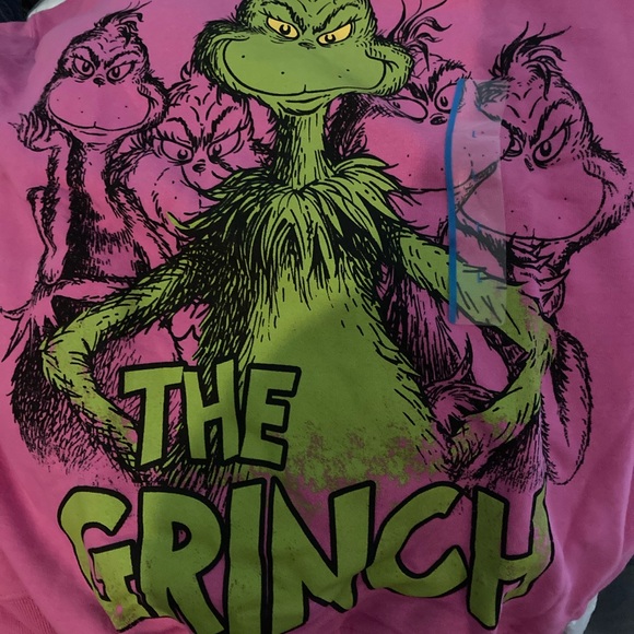 TikTok Viral Grinch Your A Mean ONE Sweatshirt sizes available in L XL - Picture 3 of 6